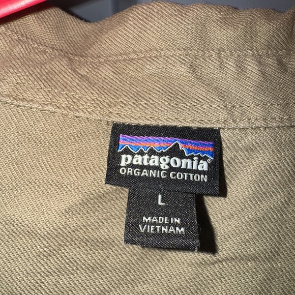 Women's Beige Fjord Flannel Shirt Sage Khaki Size S - Picture 2 of 7